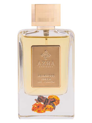 Frasco de Agarwood Amber, de Azha Perfumes