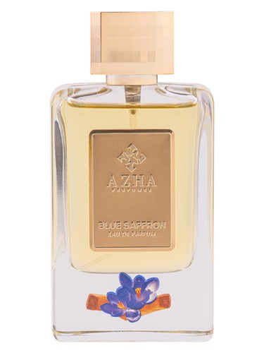 Frasco de Blue Saffron, de Azha Perfumes