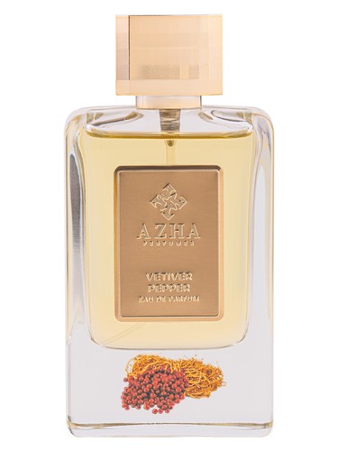 Frasco de Vetiver Pepper, de Azha Perfumes