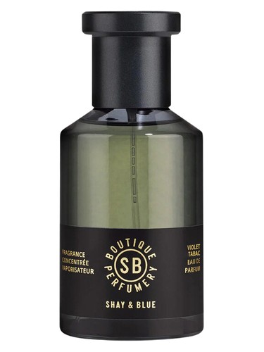 Frasco de Violet Tabac, de Shay & Blue London