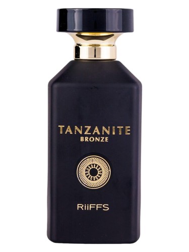 Frasco de Tanzanite Bronze, de Riiffs Perfumes
