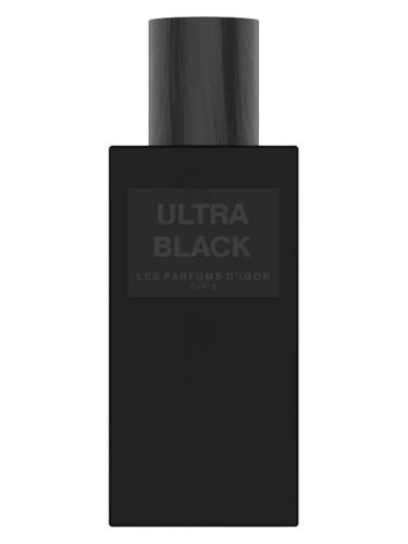 Frasco de Ultra Black, de Les Parfums d'Igor