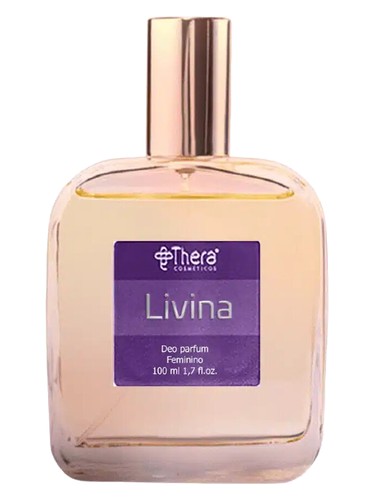 Frasco de Livina, de Thera Cosméticos