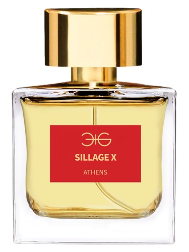 Frasco de Sillage X — Manos Gerakinis