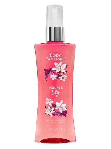 Frasco de Body Fantasies Jasmine & Lily, de Parfums de Coeur