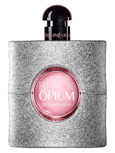 Frasco de Black Opium Glitter — Yves Saint Laurent