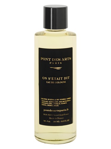 Frasco de On s'Etait Dit Eau de Cologne, de Pont Des Arts