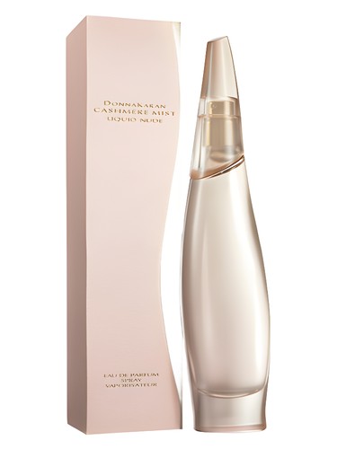 Frasco de Cashmere Mist Liquid Nude, de Donna Karan