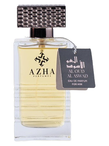 Frasco de Al Oud Al Aswad, de Azha Perfumes