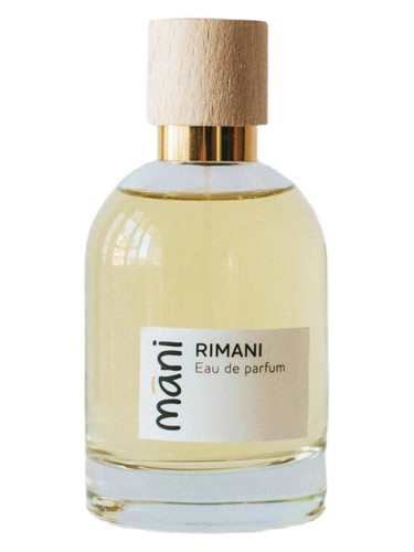 Frasco de Rimani, de Mani Perfumes