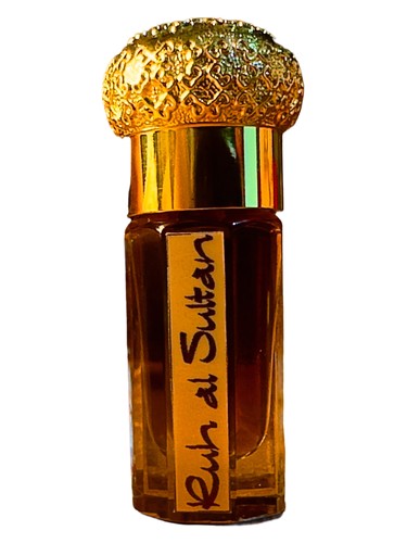 Frasco de Ruh Al Sultan, de Gaia Parfums