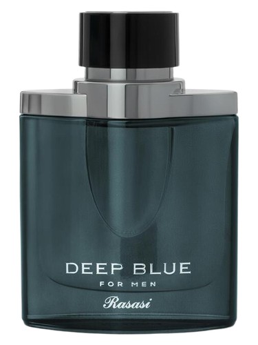 Frasco de Deep Blue, de Rasasi