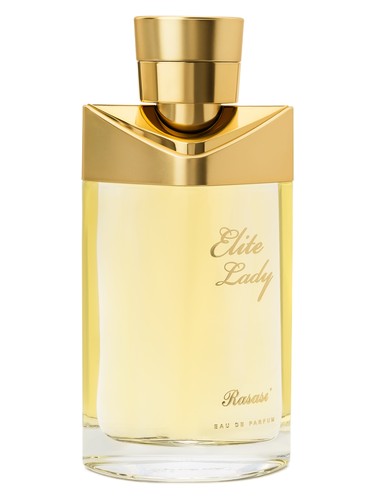 Frasco de Elite Lady, de Rasasi