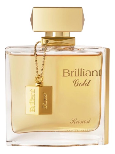 Frasco de Brilliant Gold, de Rasasi