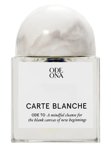 Frasco de Carte Blanche, de Ode Ona