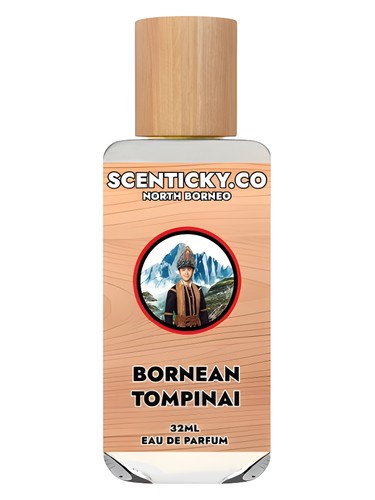 Frasco de Bornean Tompinai, de SCENTICKY.CO