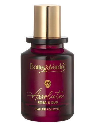 Frasco de Assoluta Rosa e Oud, de Bottega Verde