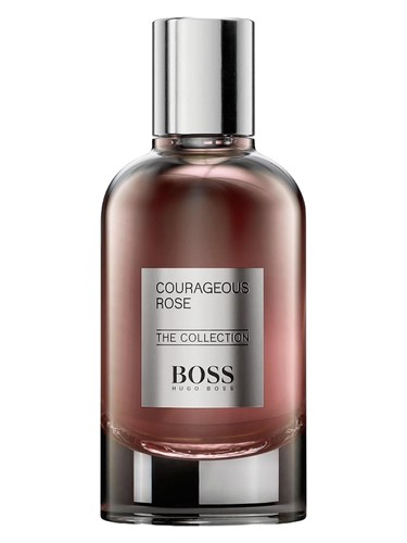Frasco de The Collection Courageous Rose, de Hugo Boss