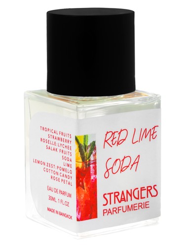 Frasco de Red Lime Soda, de Strangers Parfumerie