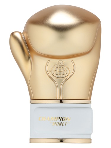 Frasco de Champion Money, de Fragrance World