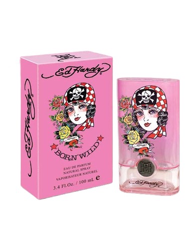 Frasco de Ed Hardy Born Wild For Women — Christian Audigier
