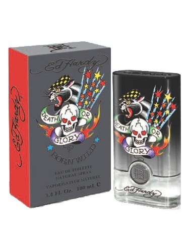 Frasco de Ed Hardy Born Wild For Men — Christian Audigier