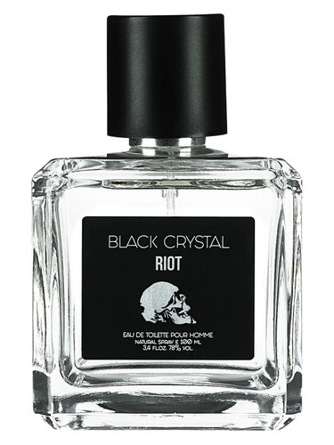 Frasco de Black Crystal Riot, de Parfums Genty