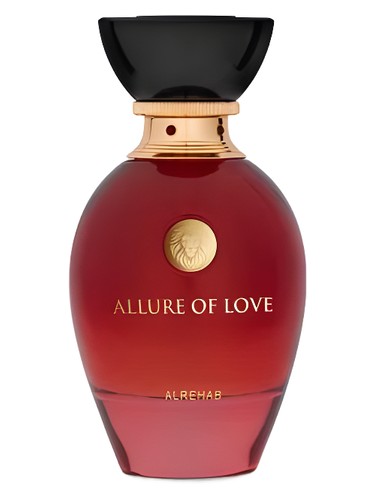 Frasco de Allure of Love Rouge, de ALREHAB PERFUMES
