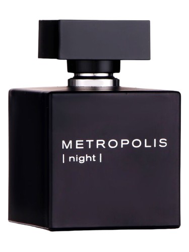 Frasco de Metropolis Night — Parfums Genty