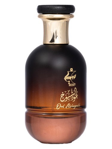 Frasco de Oud Alshuyoukh, de Musky