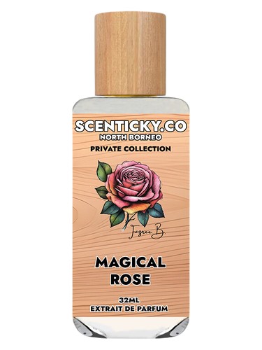 Frasco de Magical Rose, de SCENTICKY.CO