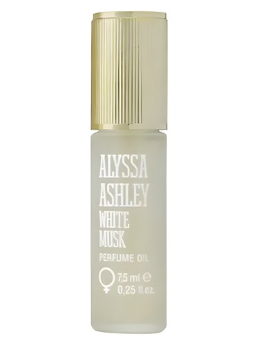 Frasco de White Musk Perfume Oil, de Alyssa Ashley