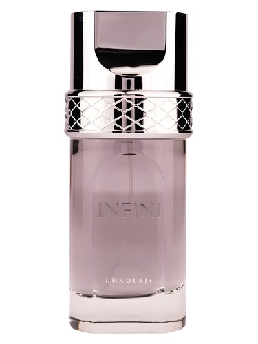 Frasco de Infini, de Khadlaj Perfumes