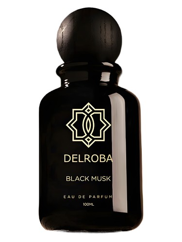 Frasco de Black Musk, de Delroba