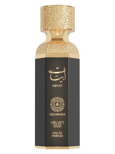 Frasco de Abyat Velvet Oud, de Aquarabia