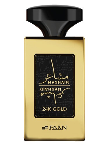 Frasco de Mashair 24K Gold, de FAAN