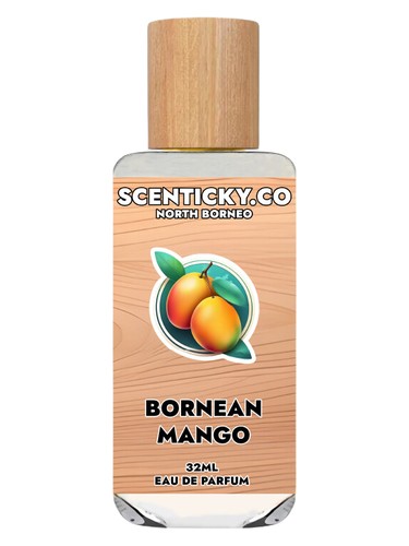 Frasco de Bornean Mango, de SCENTICKY.CO