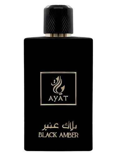 Frasco de Black Amber, de Ayat Perfumes