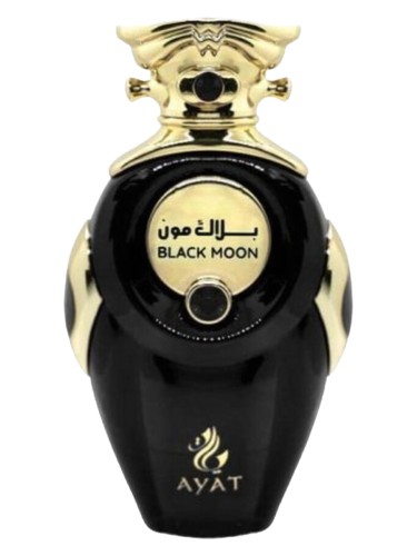 Frasco de Black Moon, de Ayat Perfumes