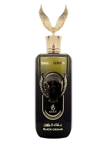 Frasco de Black Crown, de Ayat Perfumes