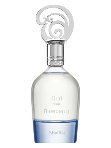 Frasco de Oud Pour Blueberry, de Khadlaj Perfumes
