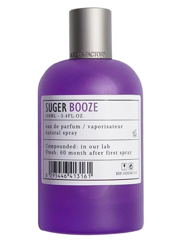 Frasco de Suger Booze, de ARO-FAC Aroma Factory