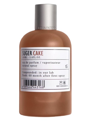 Frasco de Suger Cake, de ARO-FAC Aroma Factory