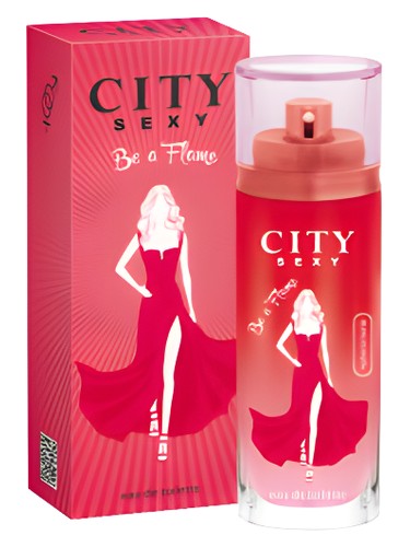 Frasco de Be a Flame, de City Parfum