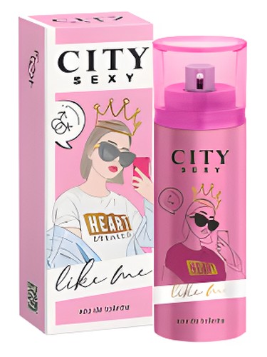 Frasco de City Sexy Like Me, de City Parfum