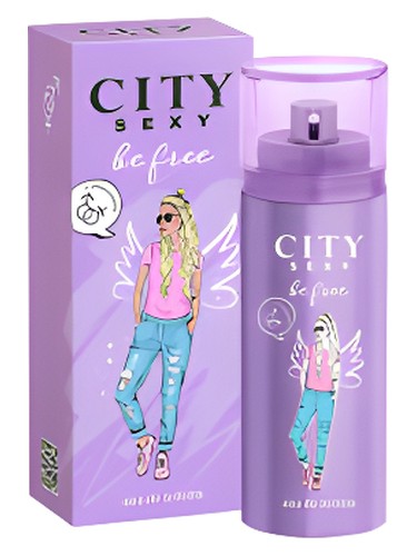 Frasco de City Sexy Be Free, de City Parfum