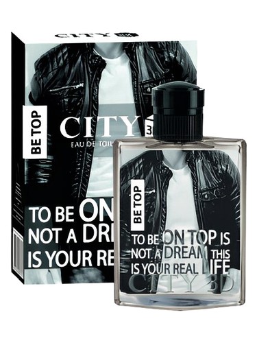 Frasco de CITY 3D Be Top, de City Parfum