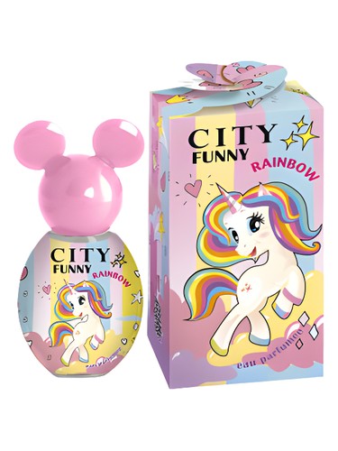 Frasco de Rainbow, de City Parfum
