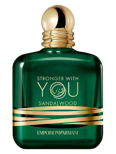 Frasco de Emporio Armani Stronger With You Sandalwood — Giorgio Armani