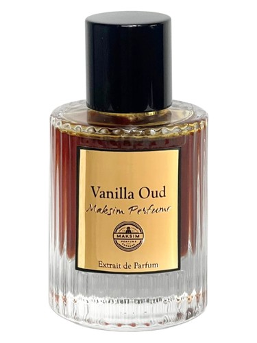 Frasco de Vanilla Oud — Maksim Perfume